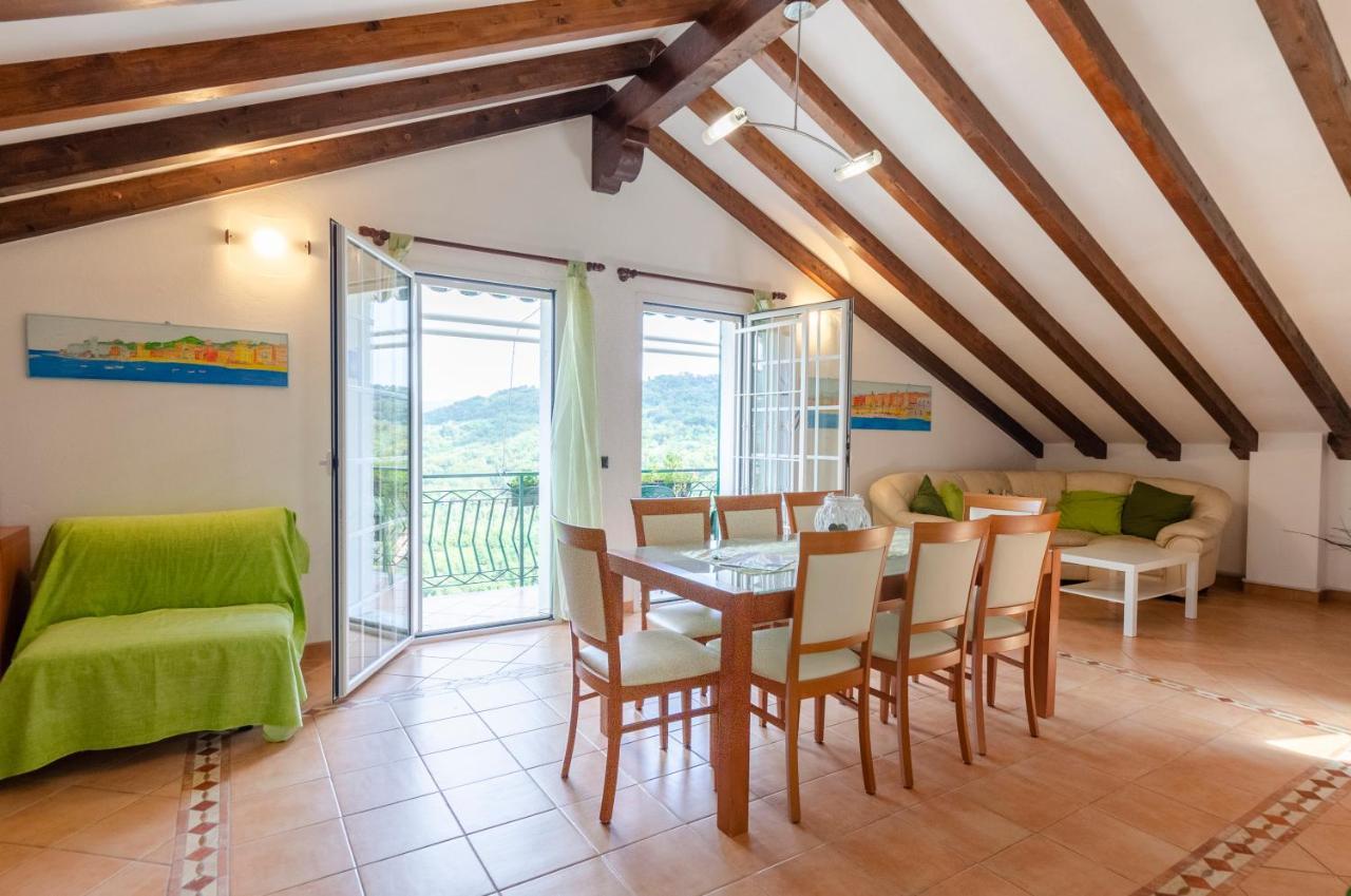 Ca' Do Pescou, Charming 2,Bedroom Apartment With Stunning Hill Views Overlooking The Greenery Рапалло Экстерьер фото