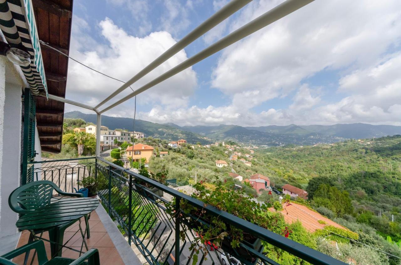 Ca' Do Pescou, Charming 2,Bedroom Apartment With Stunning Hill Views Overlooking The Greenery Рапалло Экстерьер фото